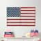 Glitzhome® Wooden American Flag Hanging Wall Decor